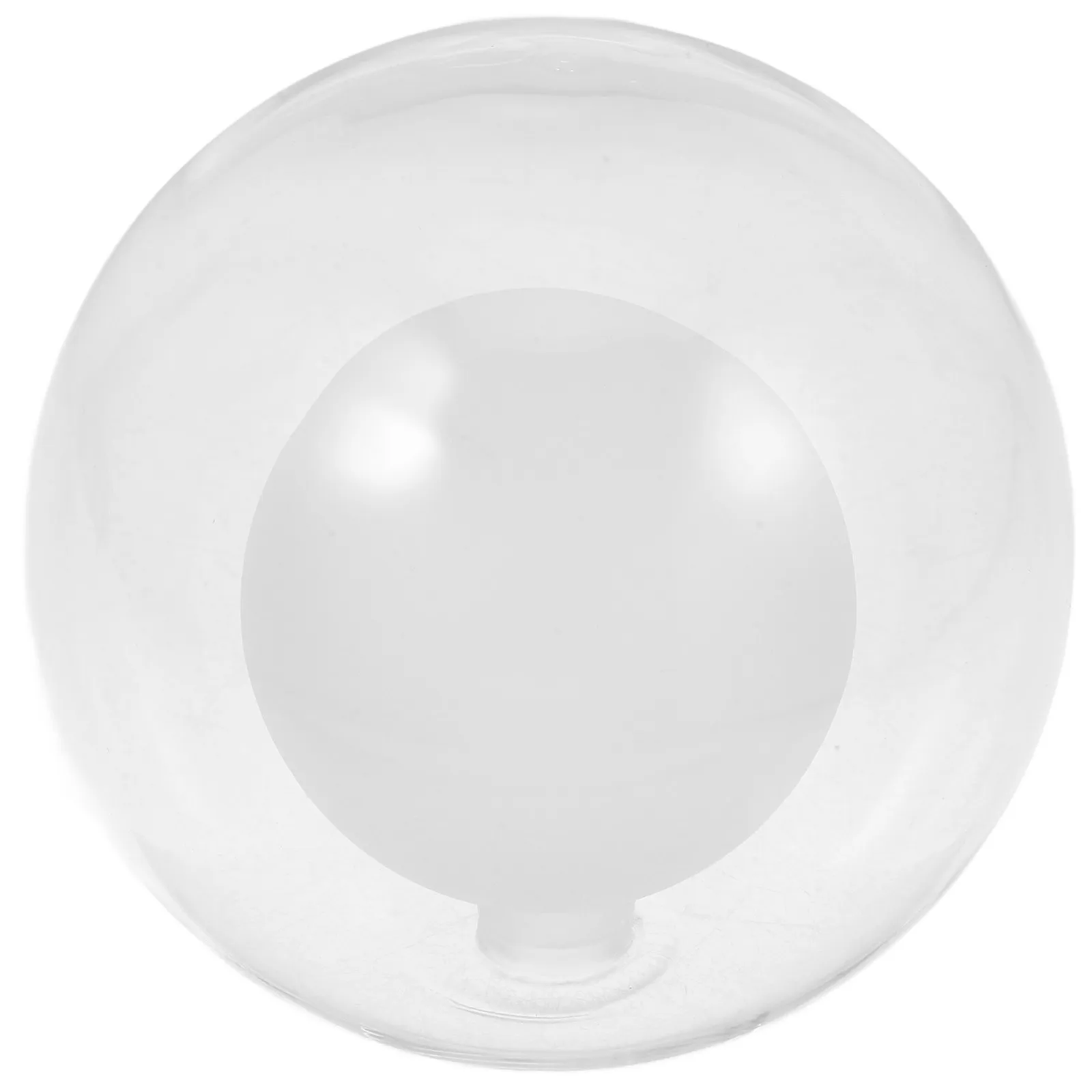 Lamp Shade 100Mm G4 Base Double Layer Pendant Ceiling Hanging Light Cover Replacement Simple Design Decorative Use