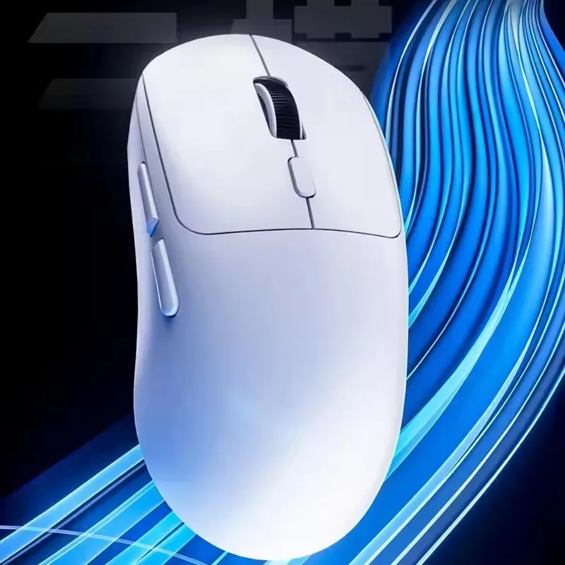 Mute Wireless Mouse 4-Color Rechargeable Ergonomic Game Mouse Dual-Mode Bluetooth Computer Game Mouse Office Best-Selling