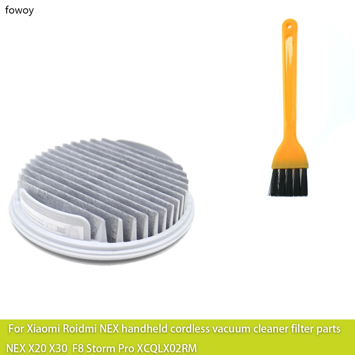 High Quality HEPA Filter for Xiaomi Roidmi NEX Handheld Cordless Vacuum Cleaner Filter Parts NEX X20 X30 F8 Storm Pro XCQLX02RM