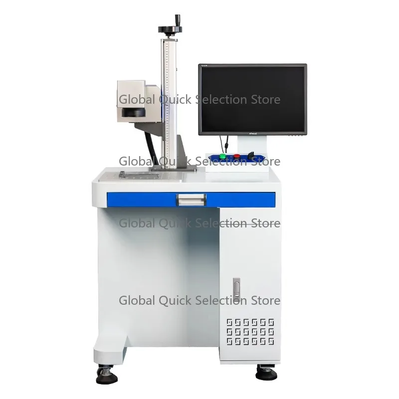 JPT 5W 10W UV Laser Surface Engraving Machine Platform Ultraviolet Laser Marking Cabinet for Industrial Production Logo Mark
