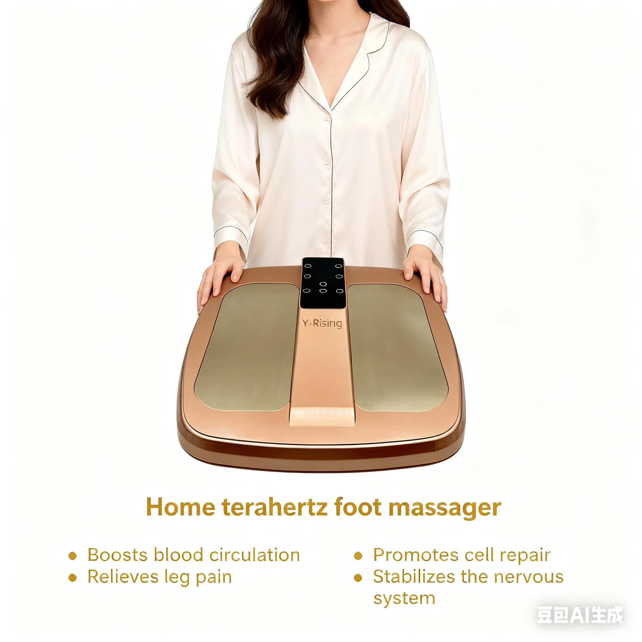 Life Tera-P90 Thz Foot Massager Gold New Design Foot Spa Products Massage Salon Professional Chinese Massage Therapy Products