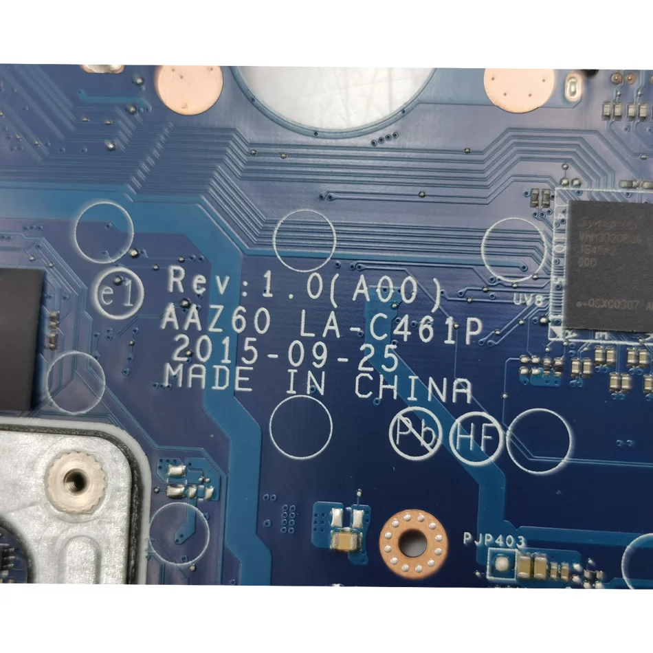 Pour Dell Latitude E7470 carte mère d'ordinateur portable LA-C461P 0DGYY5 0VNKRJ 03GMP2 02R1TC i3 i5 i7 6th Gen CPU carte mère pour ordinateur portable