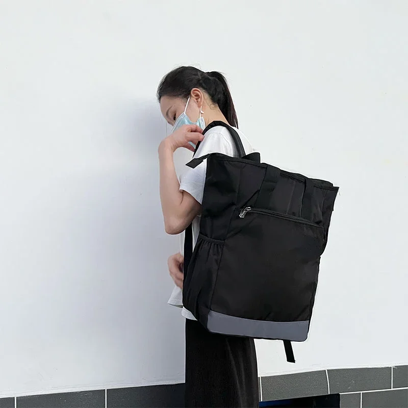 

#Leisure backpack mute universal wheel trolley large capacity travel folding