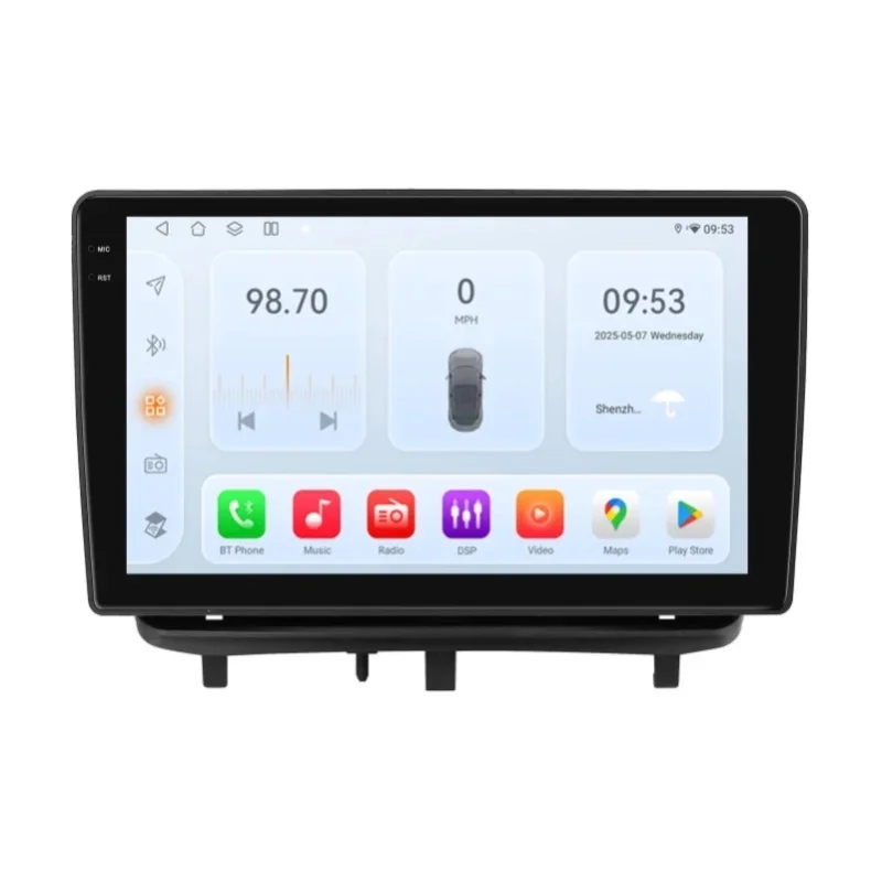 OSSURET Schnelle Lieferung 9 Zoll 2 Din Android 14 Autoradio für OPEL CORSA D 2007-2012 mit Qualcomm Snapdragon 6115 Octa Core GPS-Navigation Bluetooth Autoradio SWC CANBUS Wireless Carplay Android