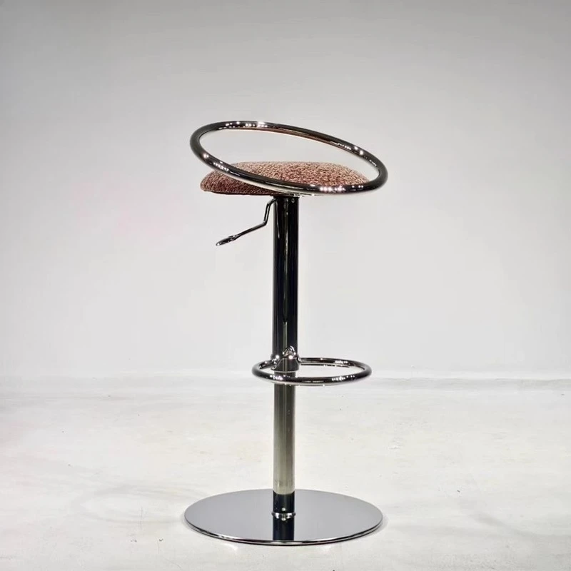 

Swivel Luxury Barstools Reception Desks Acrylic Nordic Bedroom Bar Chairs Minimalist Ergonomic Banqueta Garden Furniture Sets