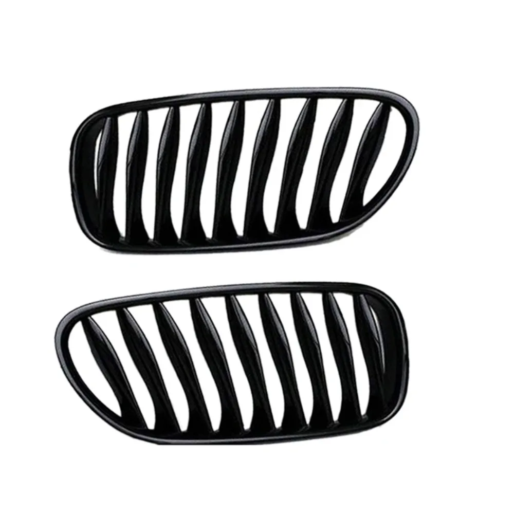 Gloss Black Grille Front Replacement Kidney Grill for BMW Z4/E85 2003-2008 view 5