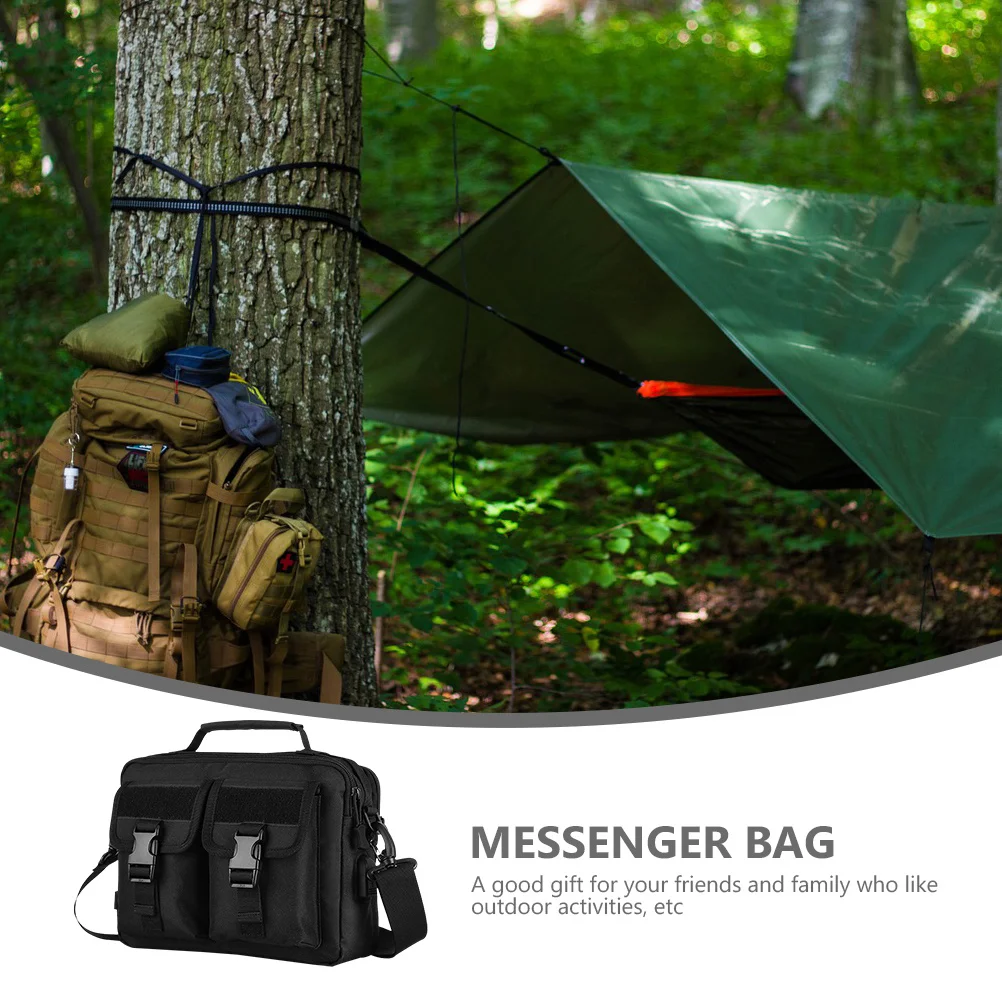 

Camping Fishing Bag Large Capacity Single Shoulder Sling For Men Outdoor Angling Crossbody Tackle Storage Organizer