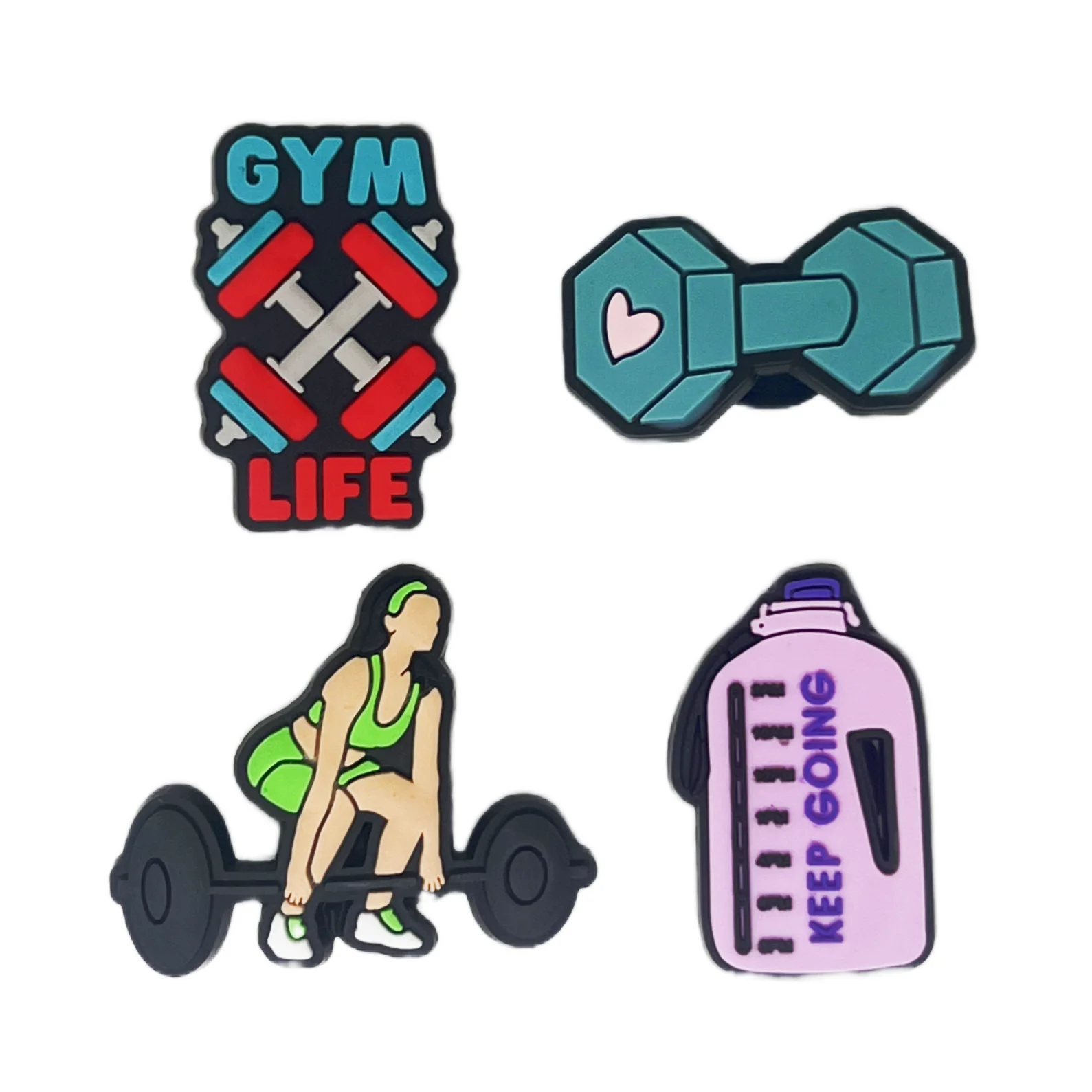 Charms Chaussures PVC Musculation Fitness GYM - close-up view