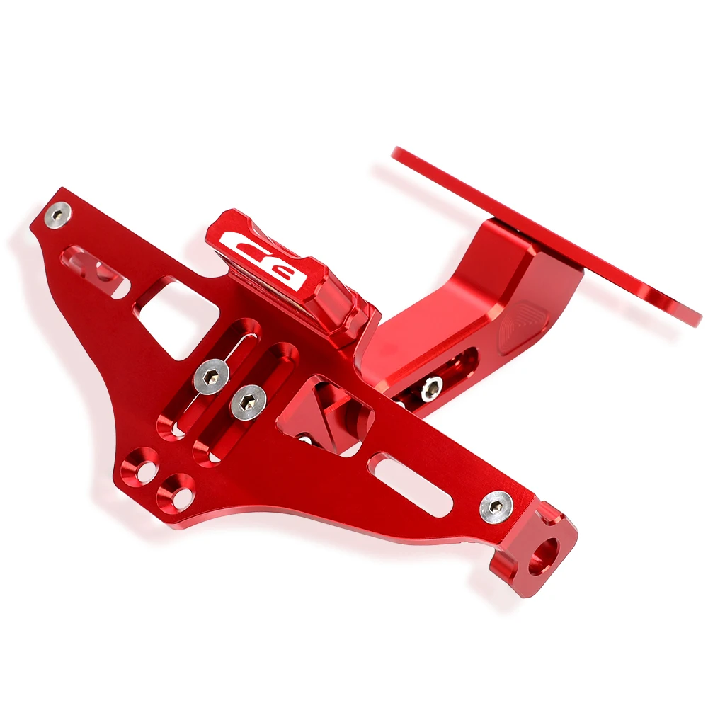 For Honda CB CB125F CB190R CB250R CB400F CB500 CB599 CB600F Motorcycle Bracket Frame LED Light Tail Tidy License Plate Holder