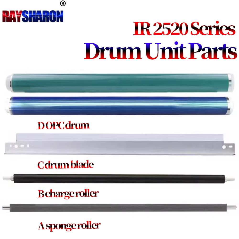Sponge Cleaning Charge Roller PCR OPC Drum Blade For Canon IR 2530 2535 2545 2520 2525 4025 4035 4045 4051 4225 4235 4245 4251