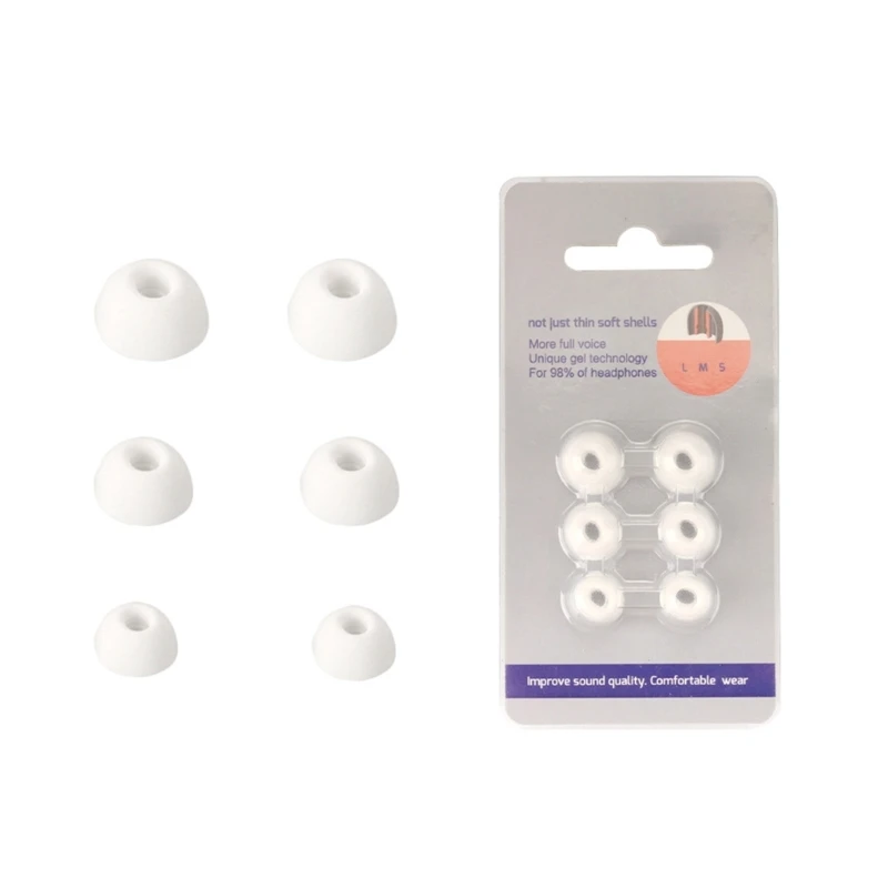 

fitting Silicone Ear Tip Soft Touch Silicone Ear Tip set for Earbud Ear(a)