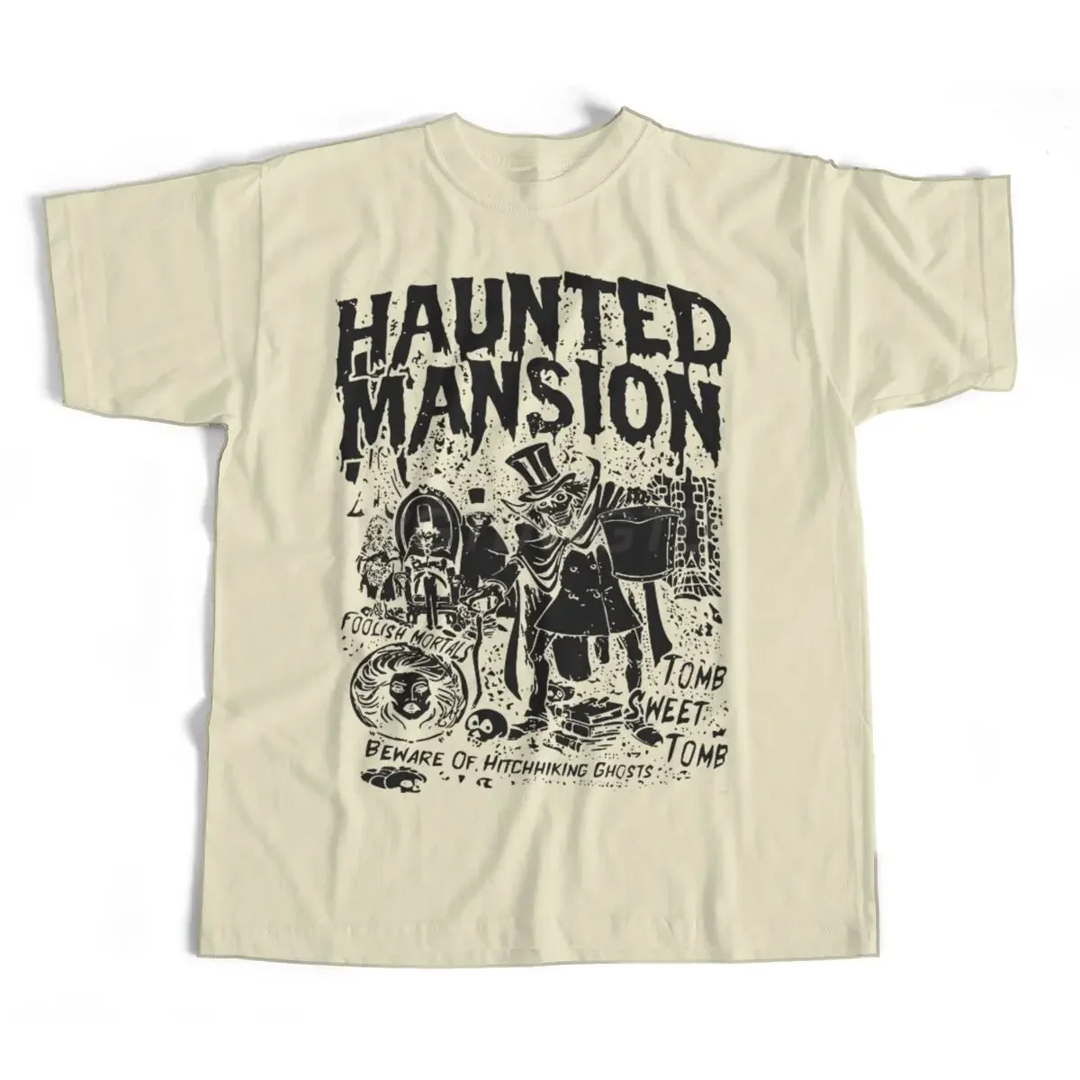 قميص ريترو القصر المسكون قميص ديزني للموسم المخيف قميص سيدتي ليوتا للمشي لمسافات طويلة أشباح الهالوين قميص عائلي قوطي #4