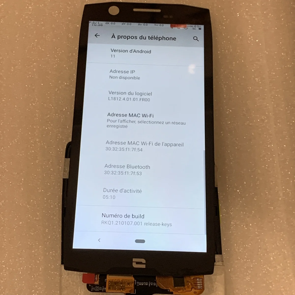 UPDATE Action X5 Screen For Crosscall Action X5 LCD Display and Touch  Assembly For Crosscall Action-X5 LCD Action X5 Screen