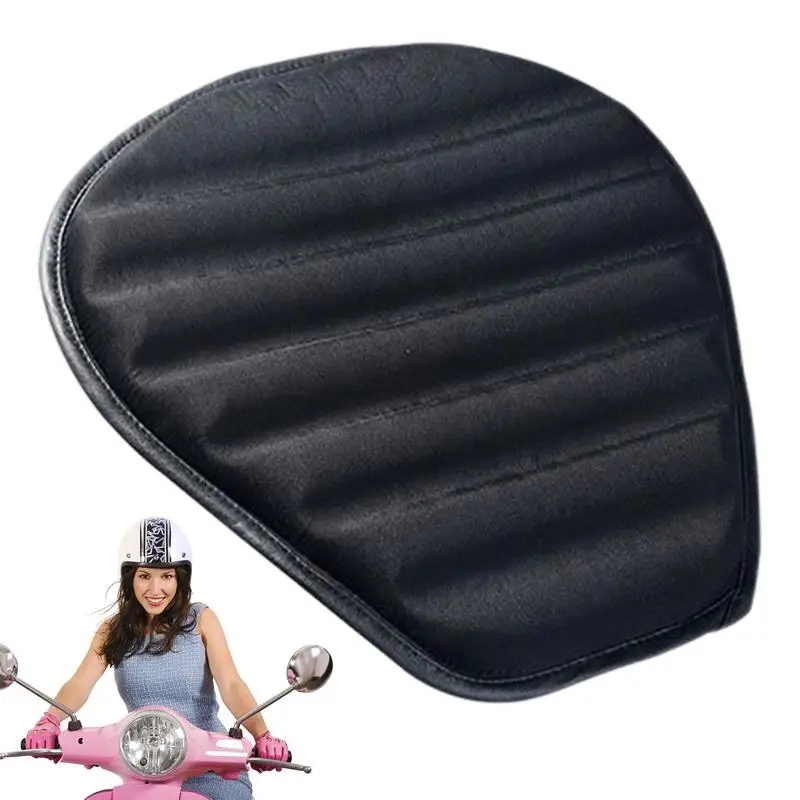

Motorcycle Cushion Pad Motorcycle Butt Cushion Wavy Shape Breathable Shock-Absorbing Motorcycle Cushion For Multiple Motor