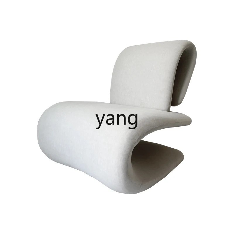 

LTT leisure chair simple hotel lobby fiberglass sofa chair