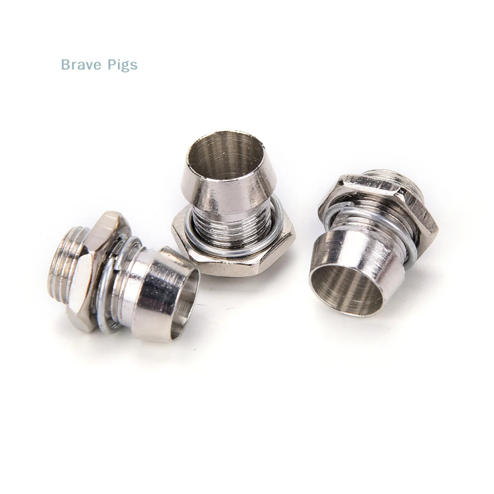 10Pcs Copper 5mm Light Emitting Diode LED Holder Mount Panel Display