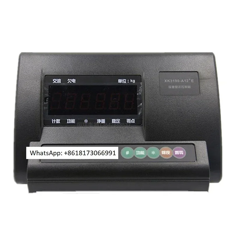 

Xk3190-A12 Weighing Scale Instrument Small Platform Scale Weighing Display