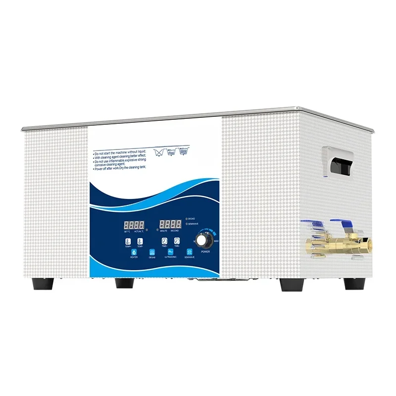 480W Ultra sonic Cleaner Heating Degassing 22L Ultrasonic Cleaner Tank for Den tal Lab Industrial Parts Laptop PCB