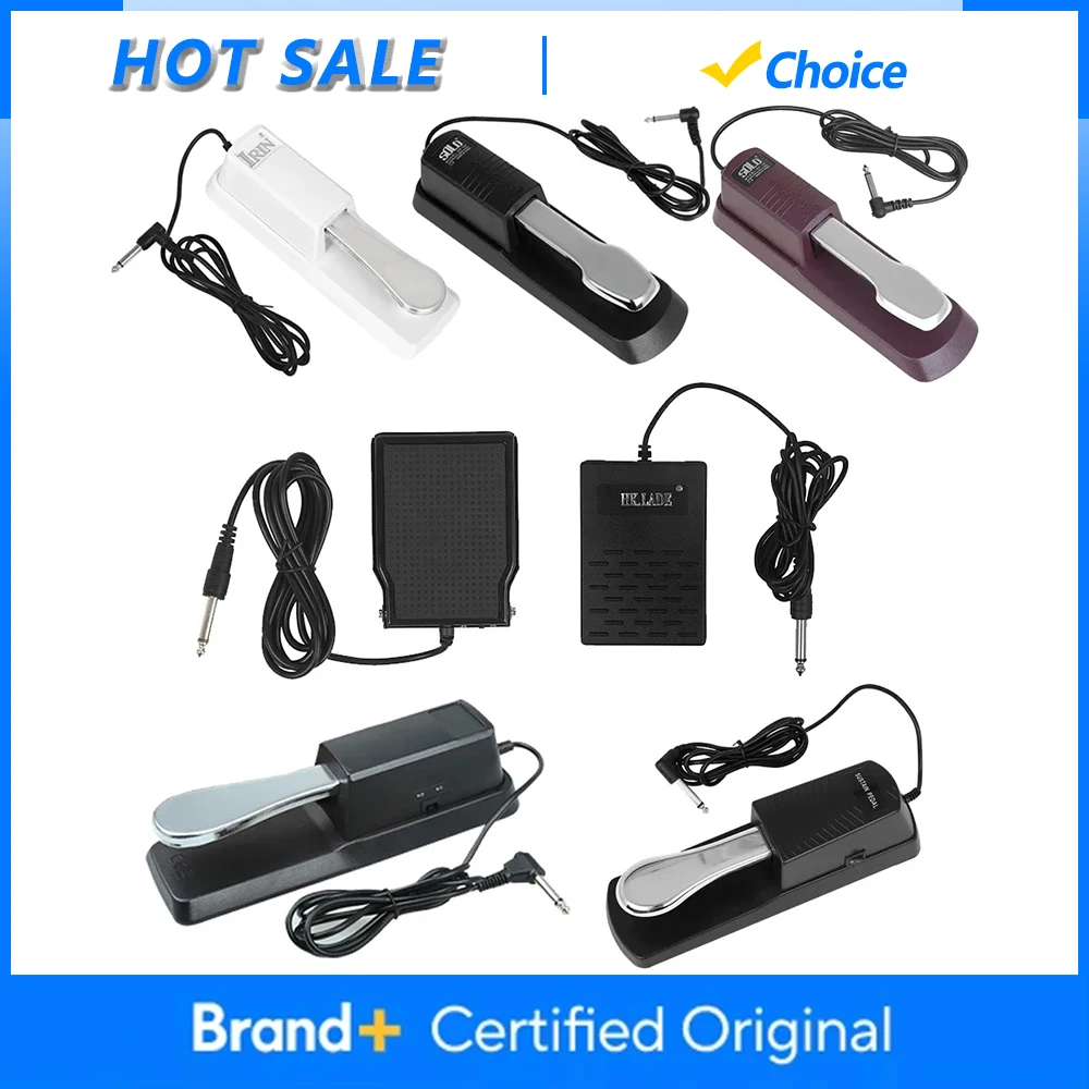 Pedal amortiguador de apoyo para Piano, Pedal de apoyo para Piano Electrónico profesional, piezas y accesorios para instrumentos de teclado