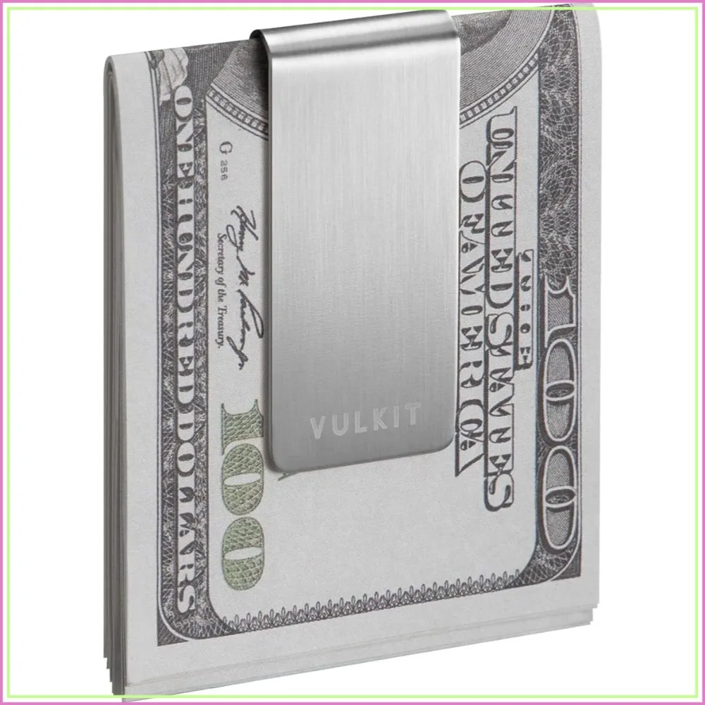 Premium Stainless Steel Slim Money Clip for Men