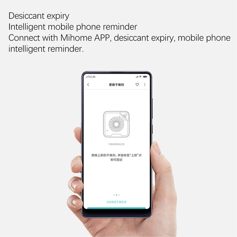 Xiaomi Mijia-Juego de caja de secado con alimentador inteligente para mascotas, caja de secado de repuesto, funciona con la aplicación Mijia, recordatorio inteligente para alimentador de mascotas Xiaomi
