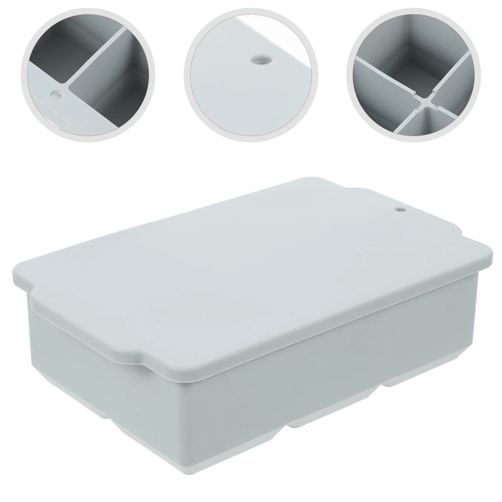 Cube Tray Silicone Non-Stick Kitchen Ice Mold For Beverage Whiskey Wine Diy Maker Household Ice Cube Mold