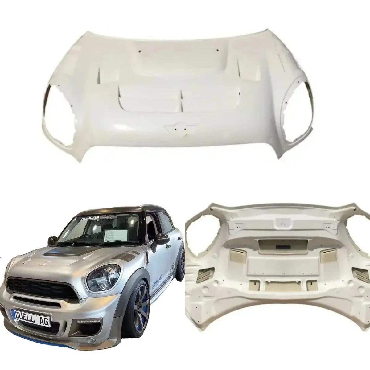 

Высококачественный карбоновый блендер для Mini Countryman Cooper S R60 2010, капот в стиле Ag из углеродного волокна