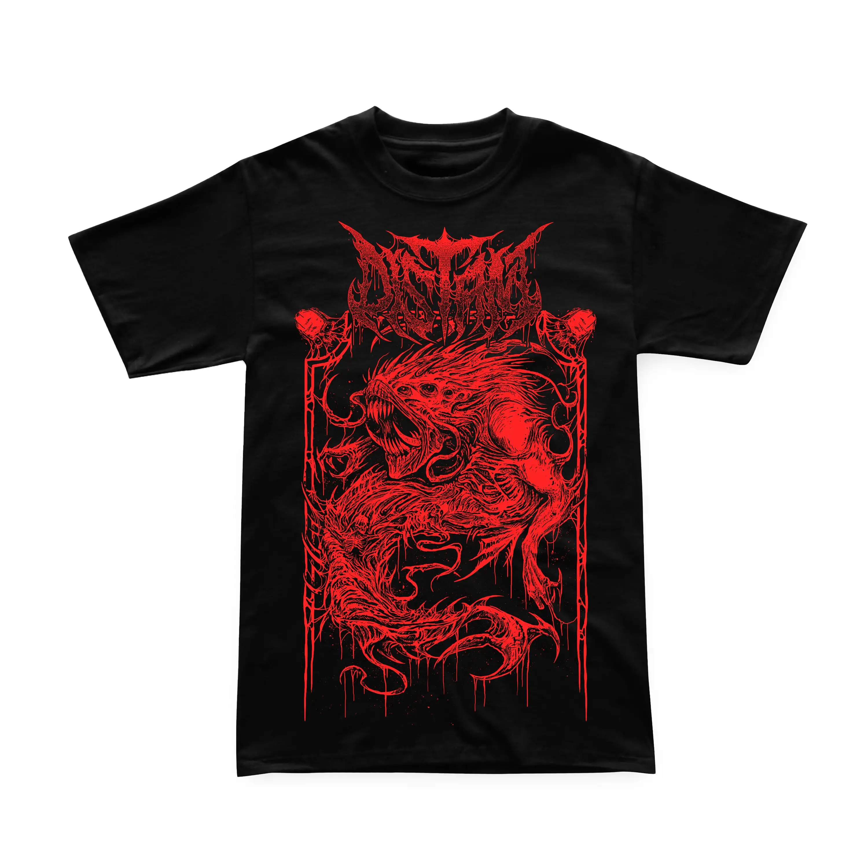 Distant  Tyrannotophia Redux The Enslavement Band T-Shirt 100% Cotton Graphic Tee Men Women Summer Streetwear Top