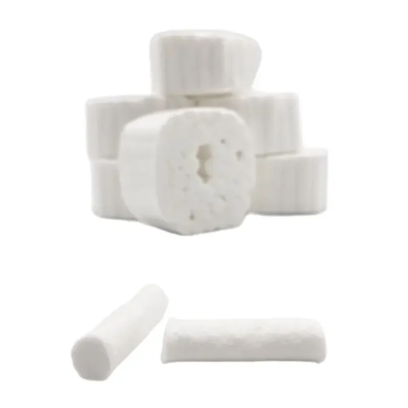 Dental Lab Oral Care Supplies White Cotton Rolls Teeth Absorbent Hemostatic Product Dentist Materials