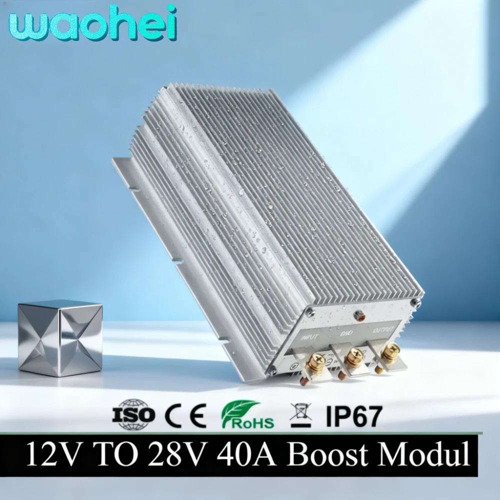 

12V TO 28V 30A 40A DC DC STEP UP CONVERTER Reliable Product Boost Converter High Quality for Cars Solar RoHS UL Certificated