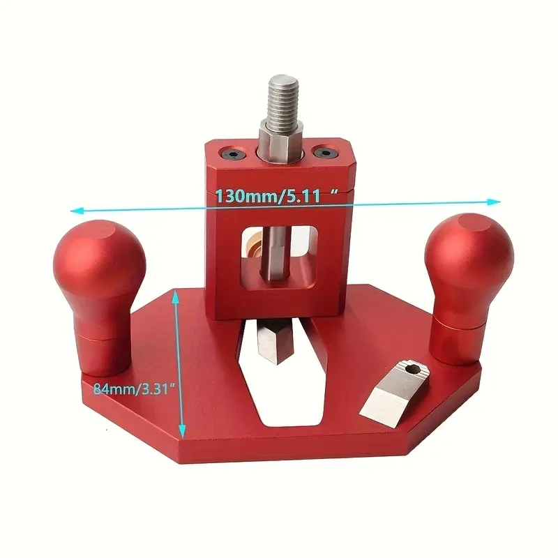 Handheld Router Plane for Woodworking Bottom Cleaning, Router Plane Adjustable Cutting Depth Manual Slotting Flat For Wood Crave