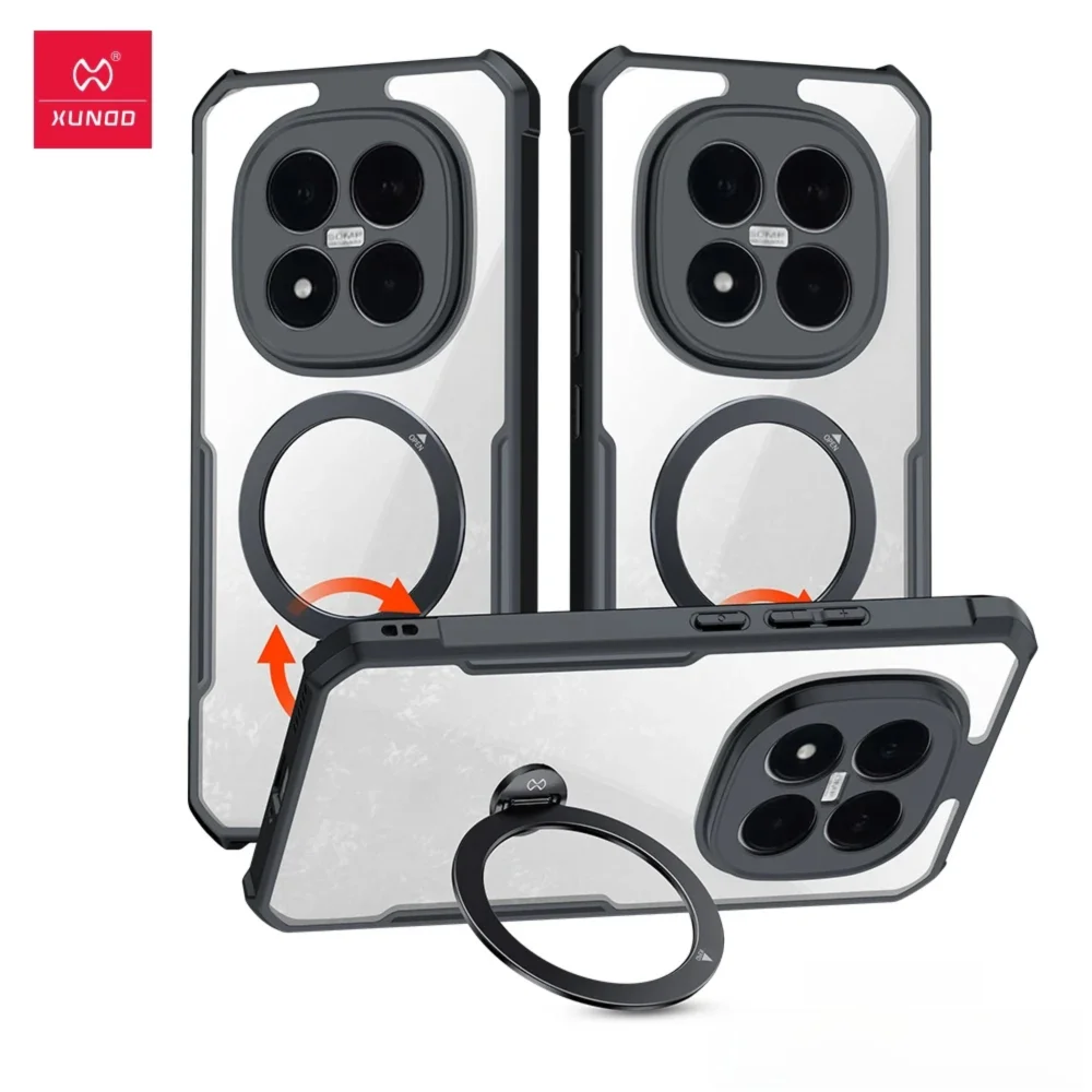 Xundd Etui do POCO M8 Pro POCO M8 5G, Odporne na wstrząsy z poduszką powietrzną, Ochrona aparatu, Przezroczysta tylna obudowa z akrylu i TPU do POCO M8 Pro — zdjęcie produktu 6