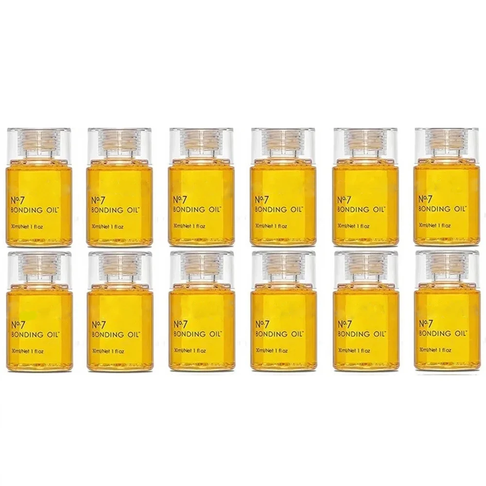 12PCS No.7 Bonding Oil Hair Care Repair Damaged Essential Oil No7 Hair Oil 30ml