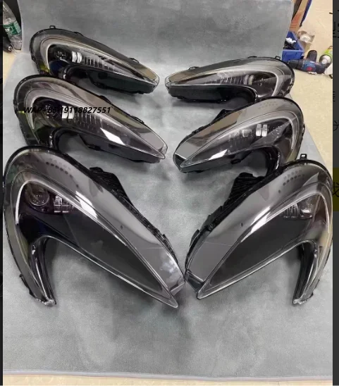 Upgraded McLaren 650S 12C MP4 LED headlights compatible with new and old models, headlight assembly body kit