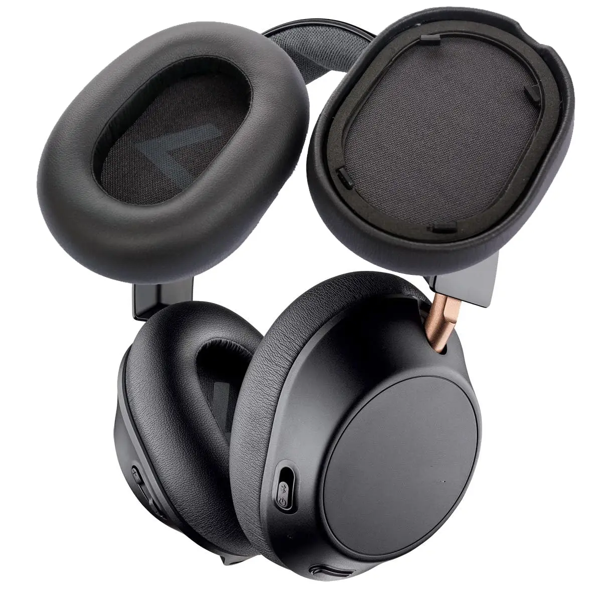 

V-MOTA Earpads Compatible with Plantronics BackBeat GO 810 Active Noise Canceling Over Ear Headphones, Repair Parts (Black)