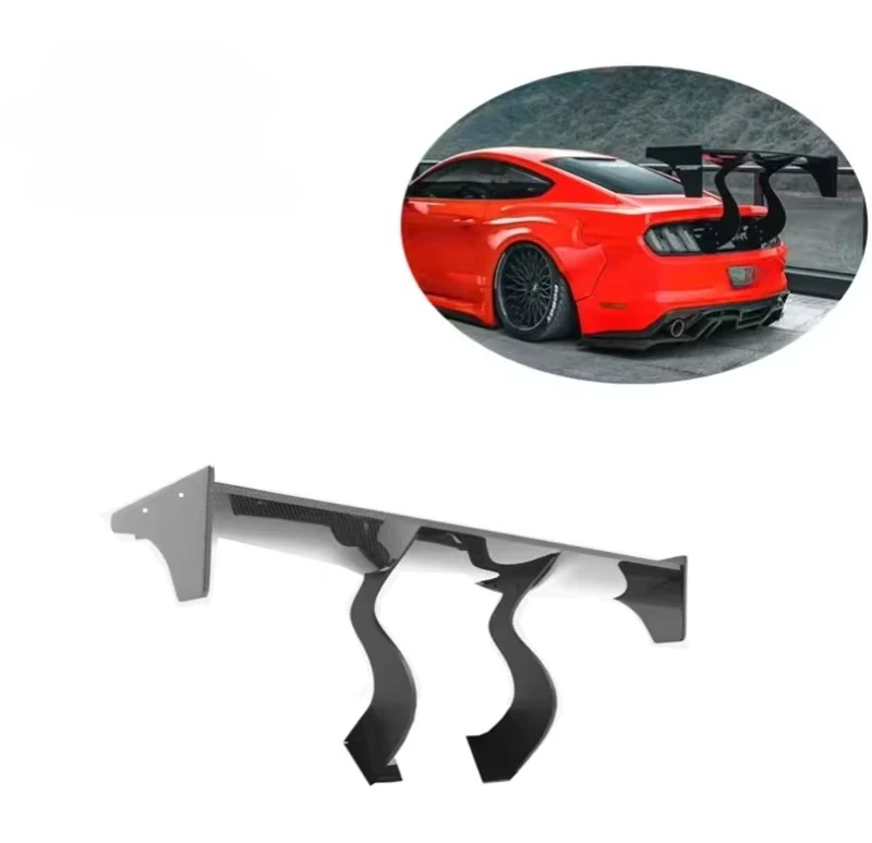 

Robt Style Carbon Fiber GT Wing Rear Trunk Spoiler for Ford Mustang 2015-2019 Car Spoilercustom
