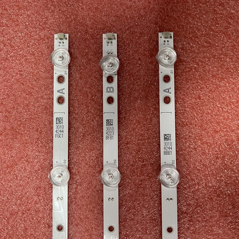 LED Strip For edenwood ED43CO1UHD-VE E43UHDHDRS3Q JVC LT-43VU3900 LT-43C890B Panasonic TX-43HX580B Toshiba 43U2063DB 43HAK6150U