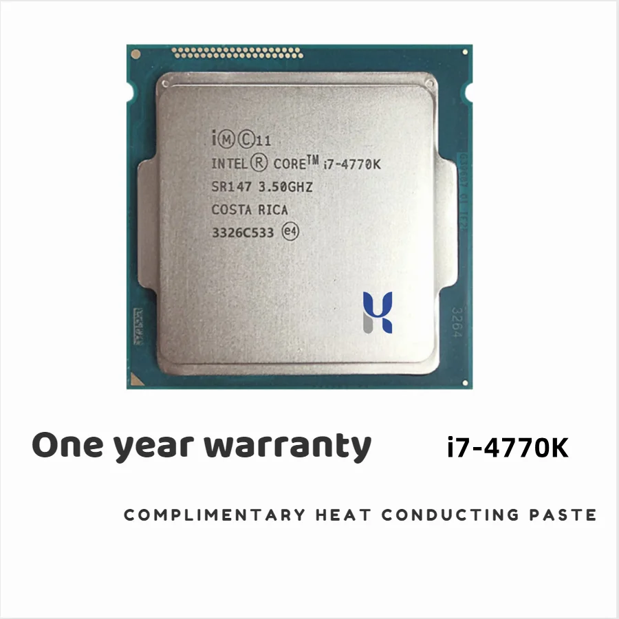 AAA+ Intel Core i7-4770K i7 4770K i7 4770 K 3.5 GHz Quad-Core Quad-Thread CPU Processor 84W LGA 1150