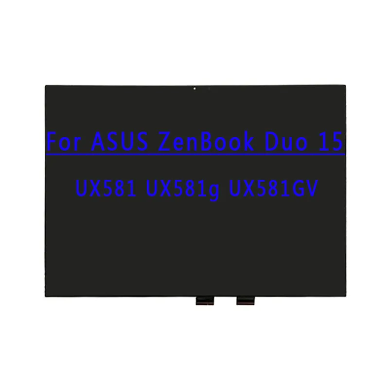 15.6 inch 3840X2160 IPS UHD 4K 40Pins EDP 60HZ OLED Assembly With Touch For ASUS ZenBook Duo 15 UX581 UX581G UX581GV Assembly