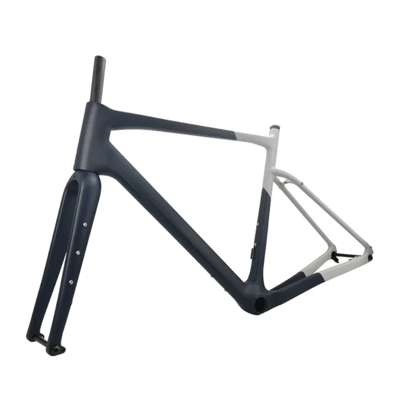 New Carbon Gravel Frame 700C*45C Bike Frame BB386 Flat Mount Disc Brake Gravel Bicycle Frameset Road Bike Frame bicycle frames