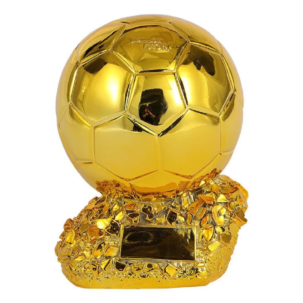 European Football Golden Ball Award Souvenir Football Cup Champion Player Competition Award Gold Model Gift Fans Souvenir Gift