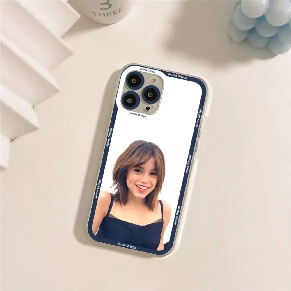 Star Jenna Ortega Phone Case For IPhone 11 12 13 Mini Pro Max 14 Pro Max Iphone15 15promax Case Shell Funda Cover