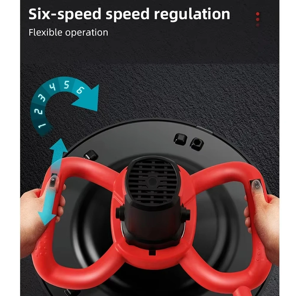 Concrete Power Trowel Industrial Cement Finishing Machine Power Float Machine 220V Power Trowel Electric Concrete Machine