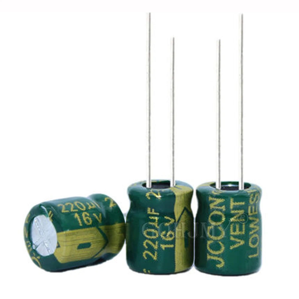 10V 16V 25V 35V 50V 63V 400V High Frequency Low ESR Aluminum Capacitor 100UF 220UF 330UF 470UF 680UF 1000UF 1500UF 2200UF 3300UF