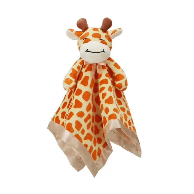 40*40cm Loveys for Babies - Soft Security Blanket Baby Snuggle Toy Newborn Stuffed Animals Baby Gifts for Boys and Girls