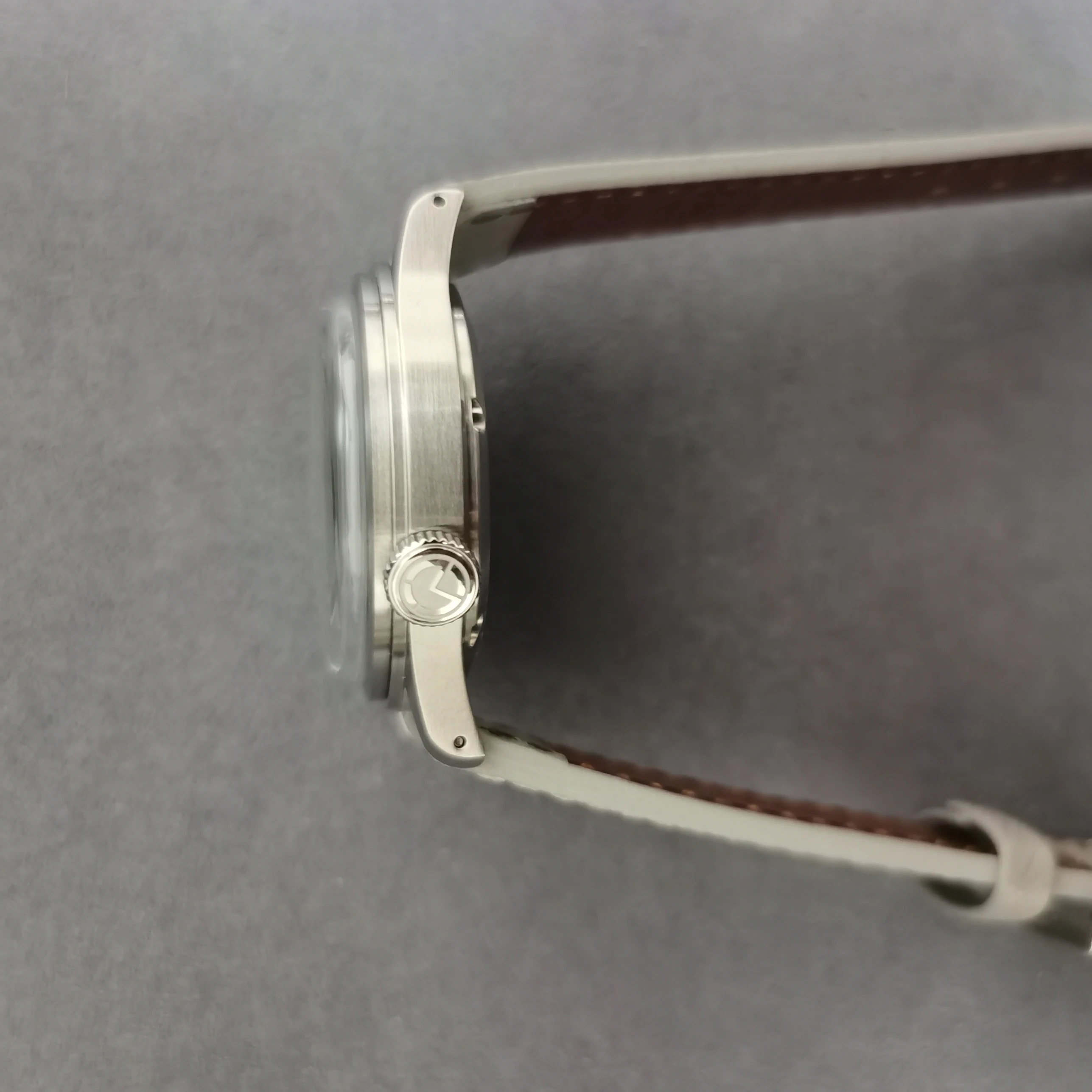 Мужские часы MERKUR PilotWatch 38,5 мм, механические наручные часы с наручным заводом мирового времени, стекло KM