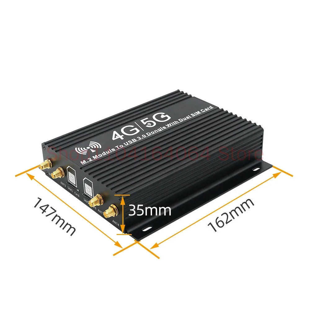 

A NGFF 4 Antenna High-speed 5G Wireless Network Card Module Adapter Card M.2 to USB3.0 Development and Testing Adapter Board