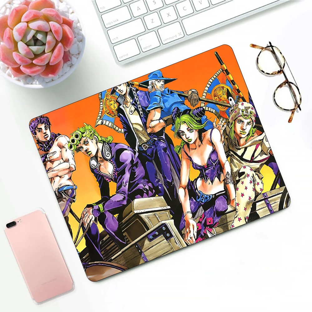 JoJo's Bizarres Adventures Gaming Mouse Pad XS Small Mousepad For PC Gamer Desktop Decoration Office Mouse Mat Deskmat Rug