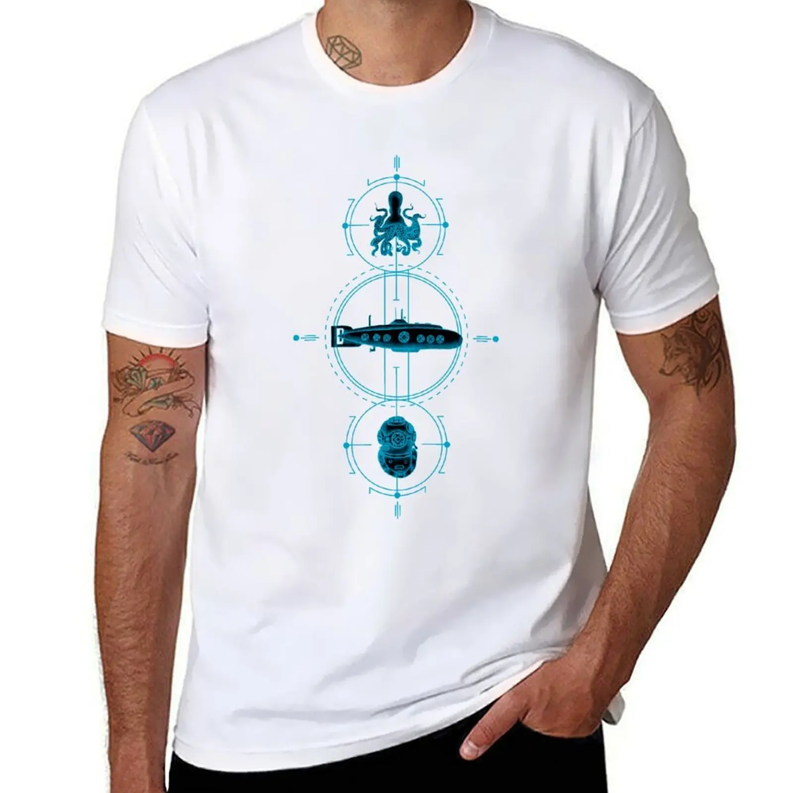 

20,000 Leagues Under The Sea T-Shirt man t shirts for men casual t shirts for man cotton soft T-Shirt
