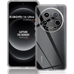 For Xiaomi 14 Ultra Case Shockproof Soft silicone TPU Back Cover For Xaiomi 14Ultra